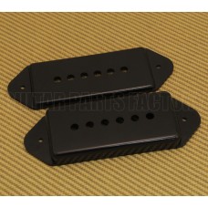 PC-0739-023 P-90 Dog Ear Pickup Covers Black Plastic