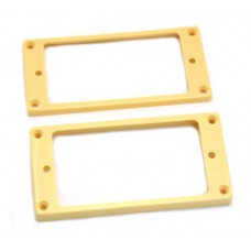 PC-6743-028 Cream Flat Humbucker Pickup Rings for Epiphone