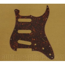 PG-0552-043 Brown Tortoise Pickguard for Standard 11-Hole Fender Strat