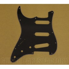 PG-0552-L33 Lefty Left-Handed 3-Ply Black Pickguard for Strat Stratocaster Guitar