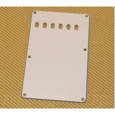 PG-0556-035 White 3-ply Back Plate/Tremolo Cover for Fender Stratocaster/Strat 