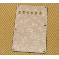 PG-0556-054 Mint Pearloid Back Plate/Tremolo Cover Fender Stratocaster/Strat