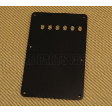 PG-0556-L23 Lefty Black 1-ply Back Plate/Tremolo Cover for Fender Strat