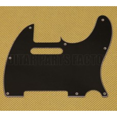 PG-0562-033 3-Ply Black Pickguard for Tele