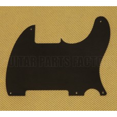 PG-0567-023 Black 1-ply No Hole Pickguard Vintage 5-hole Fender Esquire/Tele