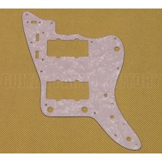 PG-0582-055 3-Ply White Pearloid Pickguard for Jazzmaster