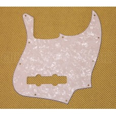 PG-0755-055 3-Ply White Pearloid Jazz Bass Pickguard