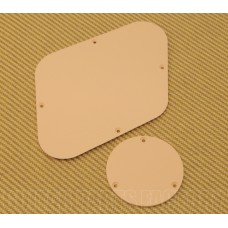 PG-0814-028 Cream Back/Switch Plate Backplate Set fits USA Gibson Les Paul
