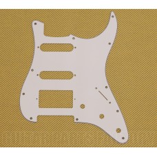 PG-0995-035 White 3-ply H/S/S Pickguard for Fender Stratocaster/Strat