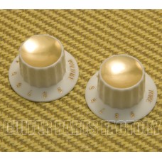 PK-3262-050 Harmony Style Gold Top Numbered Rocket Knobs Guitar/Bass 