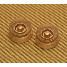 PK-MSI-G (2) Gold Metric Speed Knobs for Import Guitars