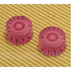 PK-MSI-HP (2) Hot Pink Metric Speed Knobs for Import Guitars