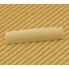 PNUT-10204 Pre-slotted Cream Plastic Nut for Acoustic Guitar