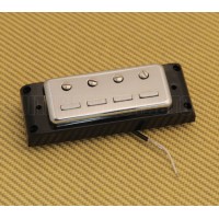 PU-6420-010 Chrome Vintage Style Staple Humbucker Pickup for Hofner Bass 