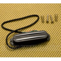 PU-HRAIL Artec Black w/ Chrome Rails Hot Rail Humbucker Blade Guitar Pickup for Stratocaster PU-HRAIL Artec Black w/ Chrome Rails Hot Rail Humbucker Blade Guitar Pickup for Stratocaster