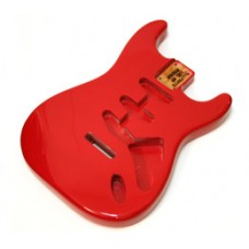 SBF-RD Red Finished Replacement Body for Stratocaster