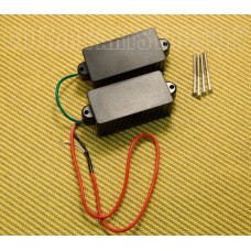 SEP-102 Closed Cover Black Select Split P Bass Pickup Set