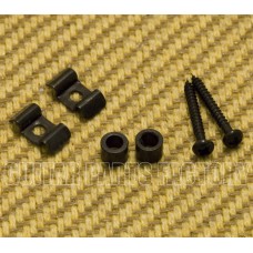 SGVW-B (2) Black Vintage Style String Guides for Guitar