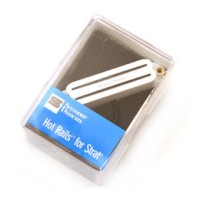 11205-02-W Seymour Duncan Hot Rails Bridge Pickup for Strat White SHR-1b 11205-02-W Seymour Duncan Hot Rails Bridge Pickup for Strat White SHR-1b