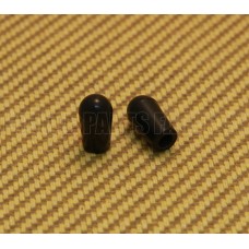 SK-0040-023 (2) Black Toggle Switch Tips Gibson/Switchcraft