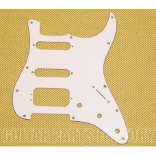 STAD-204 3-ply White Pickguard HSS for Fender Stratocaster Guitar w/Humbucker 