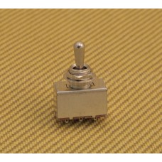 SW-BOX-N Nickel 3-Way Box Switch w/ Solid Tip for Guitar/Bass