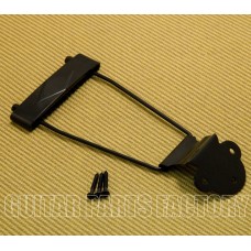 T120-12-B WD Music 12-String Guitar Trapeze Tailpiece Black