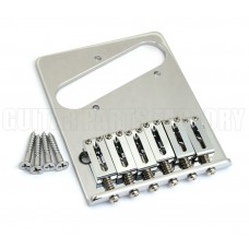 TB-0030-L10 Gotoh Lefty Chrome Deluxe Bridge for Tele