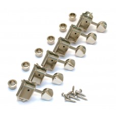TK-0880-001 Gotoh Nickel Vintage 6 Inline Tuners for Fender Strat/Tele Guitar 