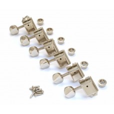 TK-0880-L01 Lefty Gotoh 6 Inline Vintage Nickel Tuners