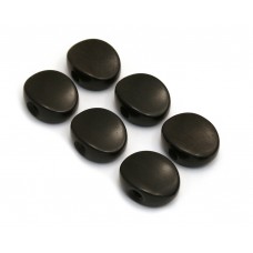 TK-0997-0E0 6 Ebony Wood Buttons for Gotoh Mini Guitar Tuners 