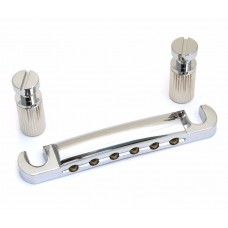 TP-0400-010 Gotoh Chrome Stop Tailpiece with Studs For USA Gibson Guitar 