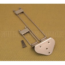 TP-0433-001 Nickel Frequensator Style Trapeze Tailpiece for Archtop Guitar