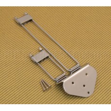 TP-0433-010 Chrome Frequensator Style Trapeze Tailpiece For Archtop Guitar