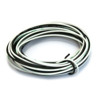 WR-POLY 8 Feet Gavitt USA Black And White Poly Wire For Guitar And Bass WR-POLY 8 Feet Gavitt USA Black And White Poly Wire For Guitar And Bass