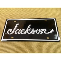 299-5758-100 Jackson Guitar Logo License Plate 2995758100