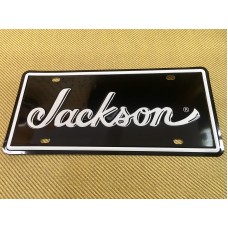 299-5758-100 Jackson Guitar Logo License Plate 2995758100