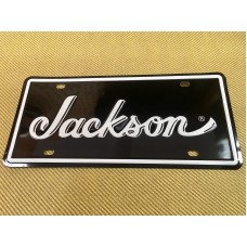 299-5758-100 Jackson Guitar Logo License Plate 2995758100