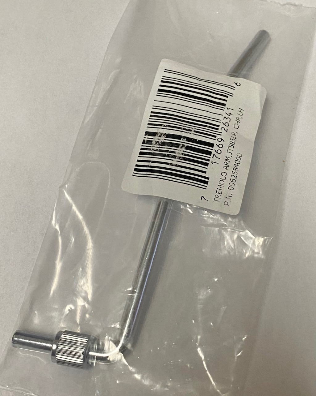 006 2584 000 Lefty Jackson Licensed Floyd Rose Locking Tremolo Arm Chrome 0062584000