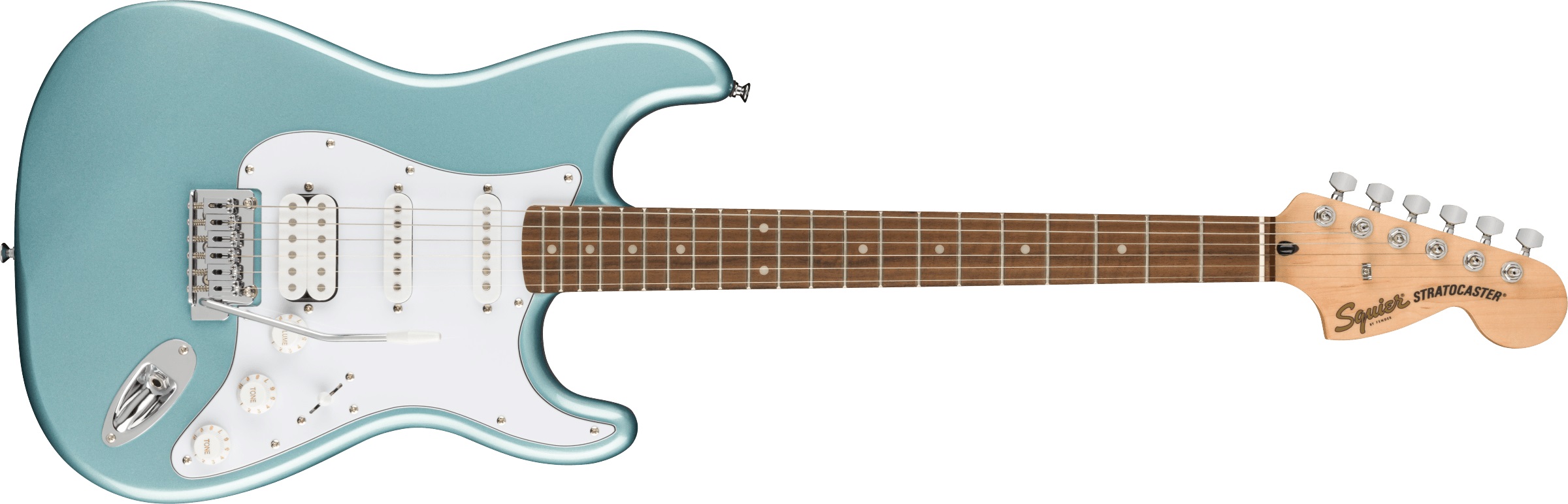 037-8100-583 Squier Affinity Series Strat Guitar HSS Ice