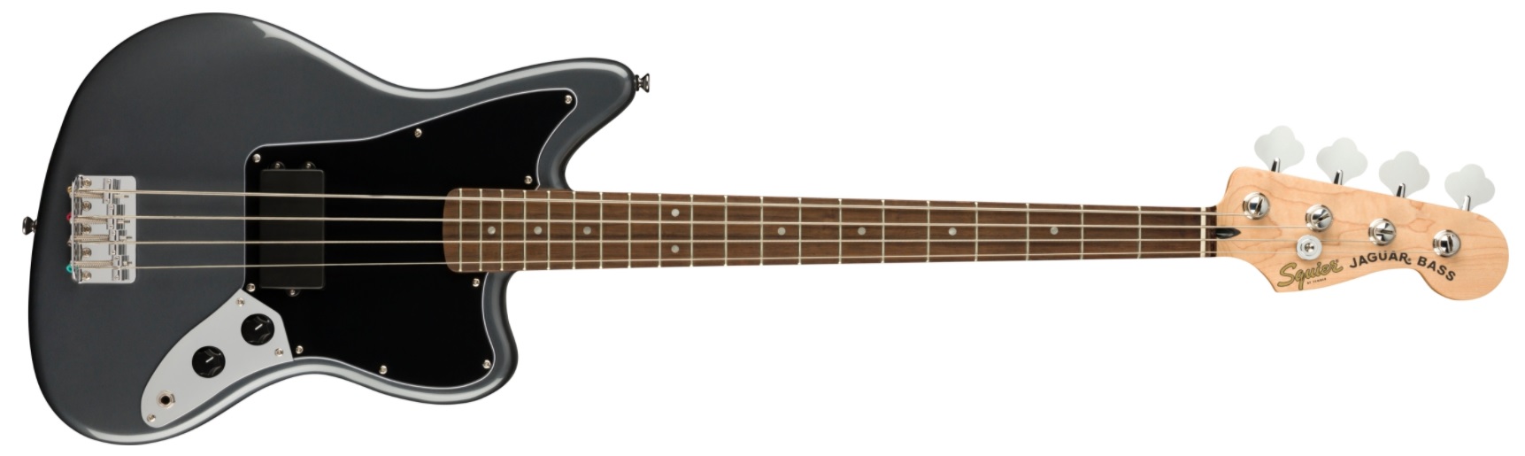 037-8501-569 Squier Affinity Series Jaguar Bass H Charcoal Frost 