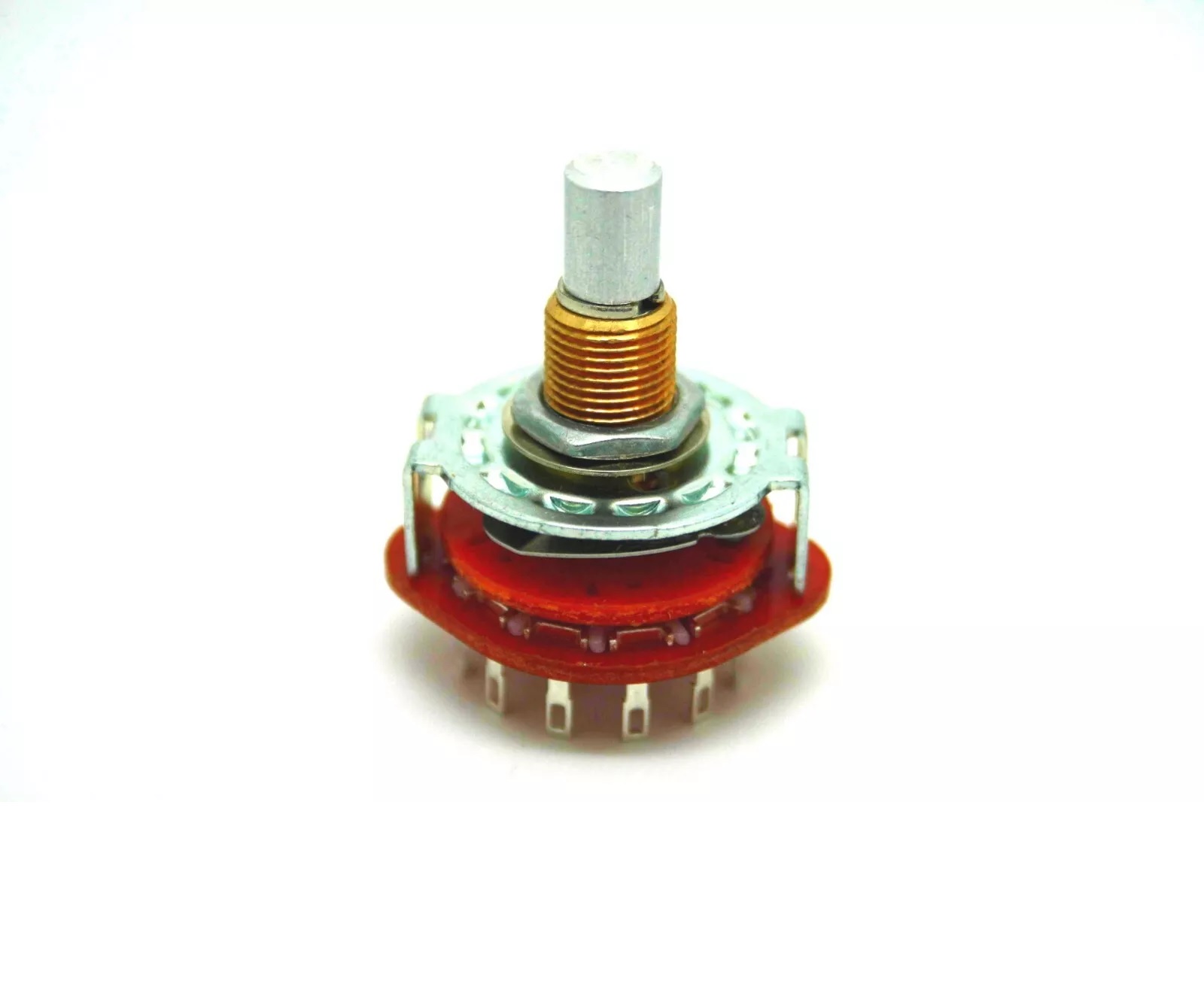 thumbnail image 2 of Canal Electronic Axial Rotary Switch – 2 Circuit, 6 Position, Solder Terminals 2 of 6