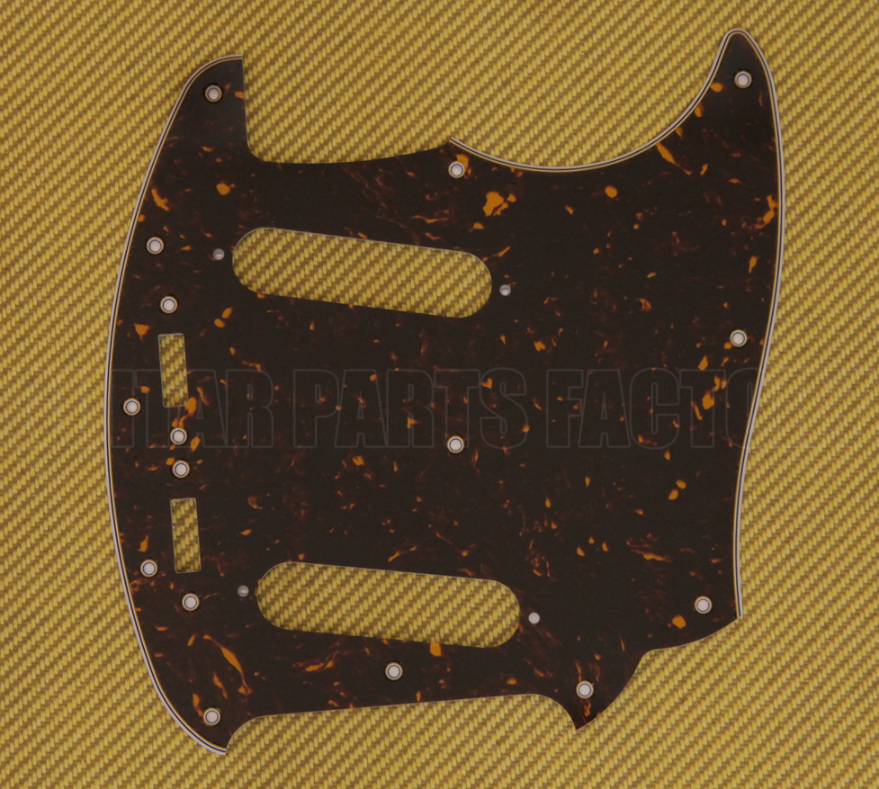 0035571000 Genuine Fender Japan Tortoise Pickguard for Mustang Guitar