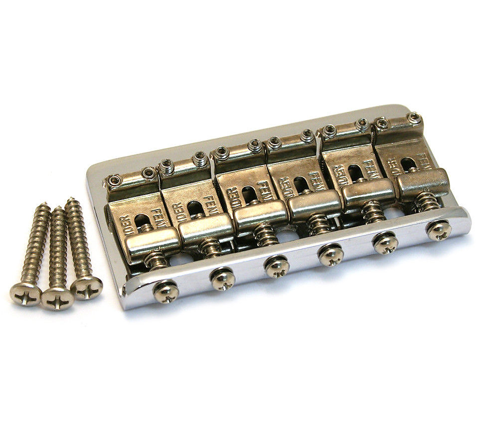 003 7592 049 Fender USA 62 Strat Stratocaster Chrome Hardtail Bridge 0037592049