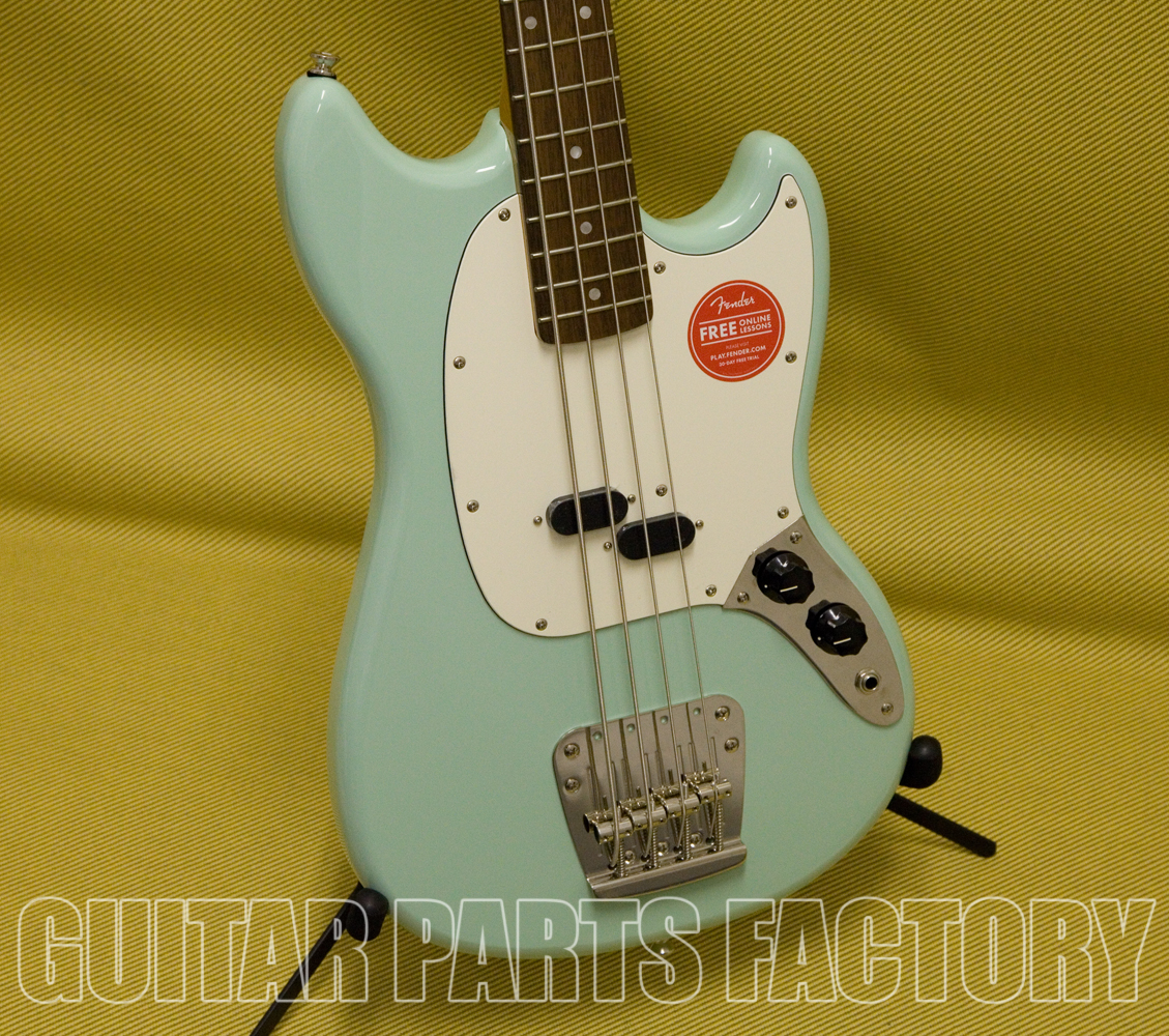 Squier mustang bass surf green hotsell