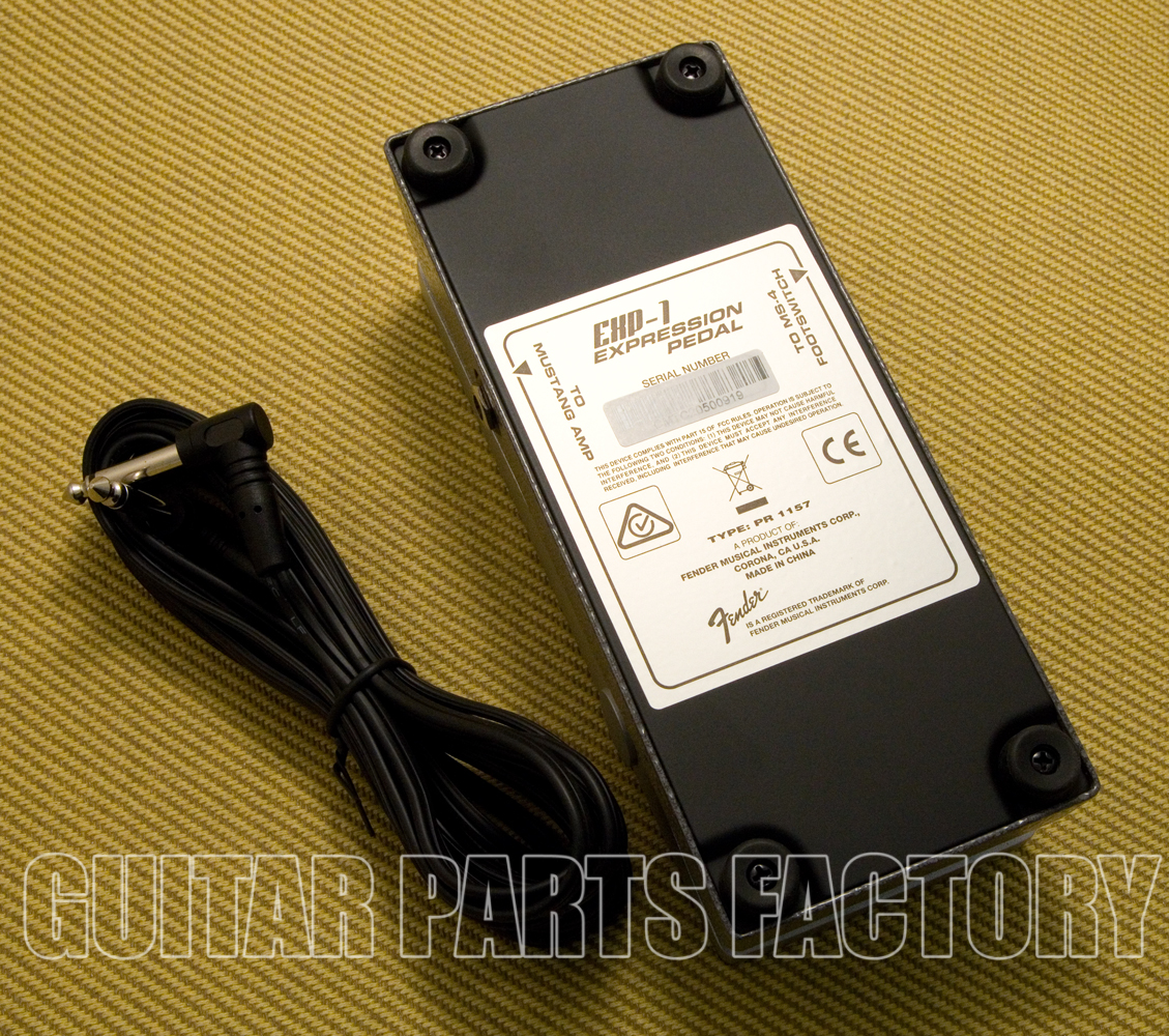 2301050000 Fender EXP1 Expression Pedal for Mustang GT / III / IV