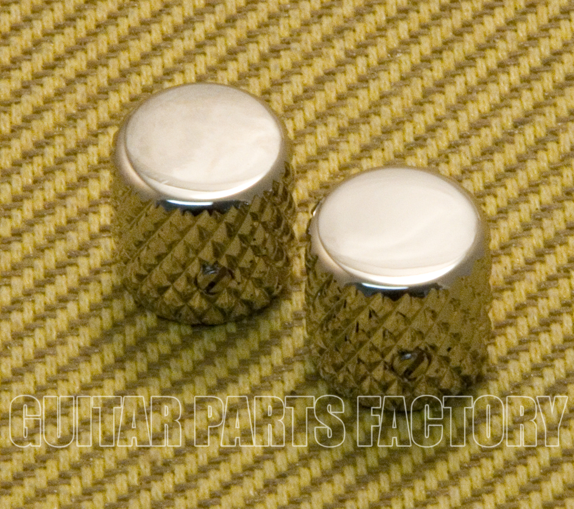 MK003N Nickel Barrel Knobs w/Set Screw Flat Top