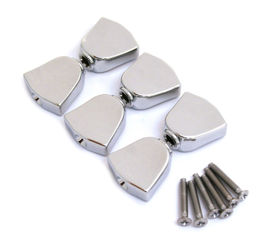 Grover Rotomatics 3x3 Nickel w/Metal Keystone Buttons Allparts TK-7901-001 