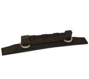 GB-0501-0R1 Rosewood Compensated Bridge for Arch-Top Guitar Nickel Hardware