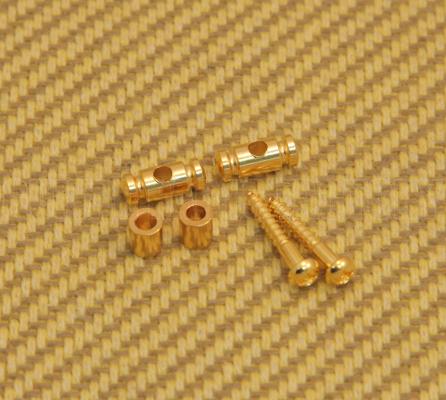 AP-0727-002 Gold Barrel String Guides for Tele/strat Guitar